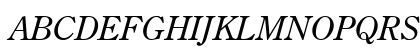 CenturyOldstyle HU Italic Preview