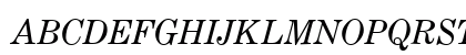 Century-Expanded Italic Uppercase Preview
