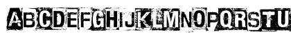 CF Anarchy Regular Uppercase Preview