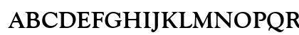 Goudy Old Style CG ATT Bold Uppercase Preview