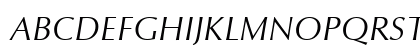 CG Omega Italic Uppercase Preview