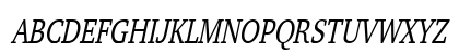 Challenge Thin Italic Uppercase Preview