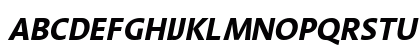 LTAroma Bold Italic Uppercase Preview