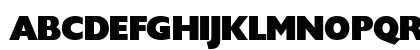 Chanson Heavy SF Bold Uppercase Preview