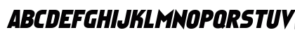 AgateSSK BoldItalic Uppercase Preview