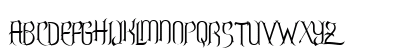 Charmed ii Light Regular Uppercase Preview