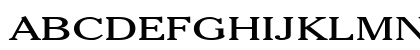 Chelsey Extended Normal Uppercase Preview