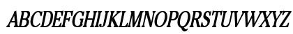 Chelsey Thin Bold Italic Uppercase Preview