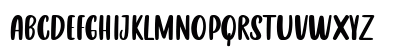 CHERRY LIME Regular Uppercase Preview
