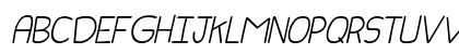 Child's Hand Cursiva Uppercase Preview