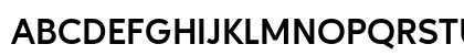 Ageo Trial Bold Uppercase Preview