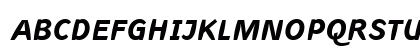 LTInagur Bold Italic Uppercase Preview