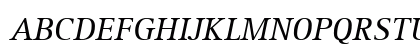 Agfa Rotis Serif Italic Preview