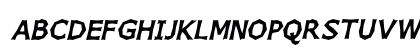 Chizz Italic Preview