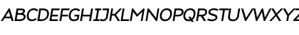 Atozimple SemiBold Italic Font