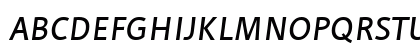LTProjekt Italic Preview