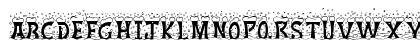 Christmas Snow Regular Uppercase Preview