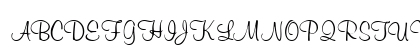ChromaScriptSSK Regular Uppercase Preview