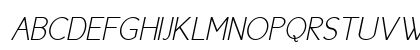 Cicle Fina Italic Uppercase Preview