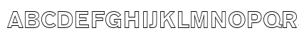 AGOldFace BoldOutline Preview