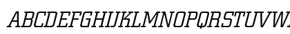 City BQ Italic Uppercase Preview