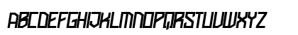 Agressor Futuristic Regular Uppercase Preview