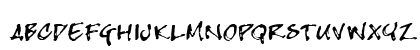 crappyJoe Regular Uppercase Preview