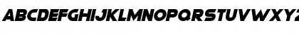 Modern Machine Italic Font