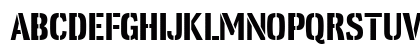 CK Stensa Regular Uppercase Preview