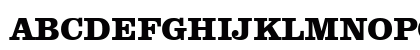 ClarendonLH Bold Uppercase Preview