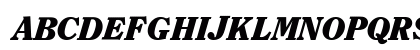 Clearface ITC BQ Italic Preview