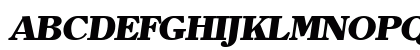 Clearface-Serial-Heavy RegularItalic Preview