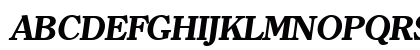 ClearfaceLH Bold Italic Preview