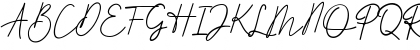 Better Signature Regular Font