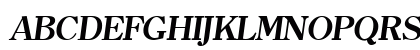 ClearlyRoman Bold Italic Preview