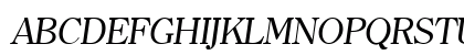ClearlyRoman Italic Preview
