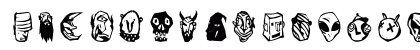 LTFreakCabinet Regular Uppercase Preview