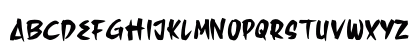 Churoz PERSONAL USE ONLY! Regular Uppercase Preview