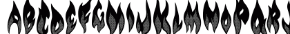Flame on! Regular Uppercase Preview