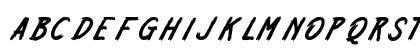 Queenstown Regular Uppercase Preview
