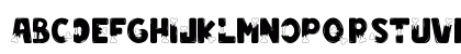 Zombie City Regular Uppercase Preview
