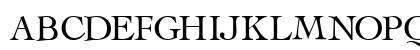 Cockney Regular Uppercase Preview
