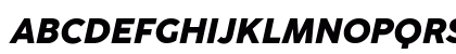 CocoSharp Trial Extrabold Italic Preview