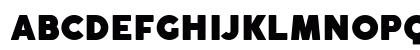 Coco Gothic ExtBlk Regular Uppercase Preview