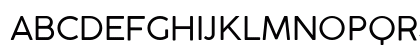 Coco Gothic Regular Uppercase Preview