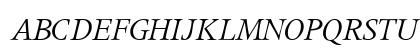 CoherentSSK Italic Uppercase Preview