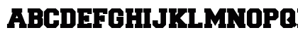 Freshman Normal Uppercase Preview