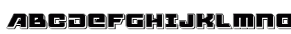Aircruiser Punch Regular Uppercase Preview