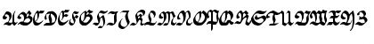 Fraktur Handschrift Regular Font
