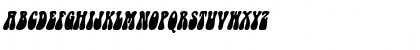 Groovy-Condensed Italic Font